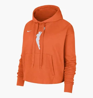 Худи женское Nike Team 13 Courtside Wnba Pullover Hoodie Orange DV6450-820