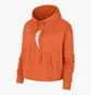 Худи женское Nike Team 13 Courtside Wnba Pullover Hoodie Orange DV6450-820