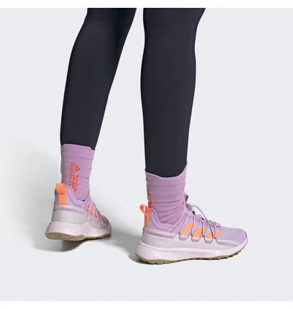 Кроссовки женские Adidas Terrex Voyager 21 Canvas Travel Shoes Pink Gx8688