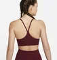 Топ женский Nike Womens Light-Support Padded Metallic Tape Sports Bra Bordo Dd1407-638