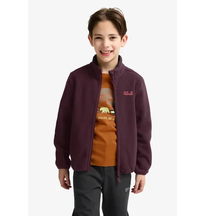 Кофта дитяча JACK WOLFSKIN Vertigo Bordo A65441I-0116