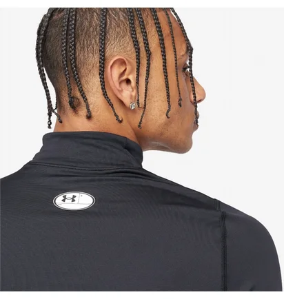 Лонгслив мужской Under Armour Cold Gear Armour Fitted Mock Black 1366066-001