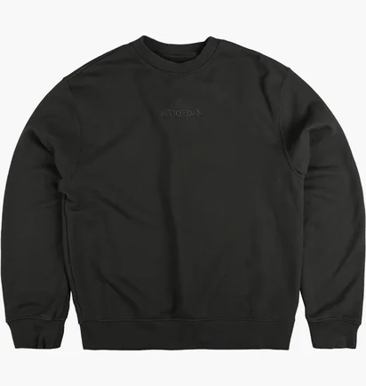 Свитшот мужской Nike Wordmark Fleece Crewneck Black FZ3950-045