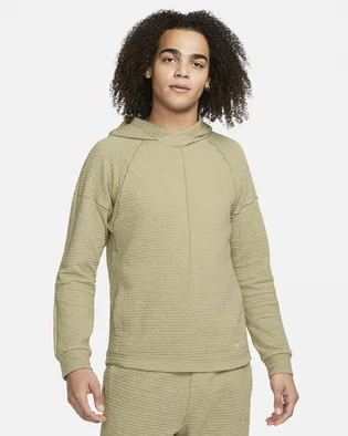 Худи мужское Nike Yoga MenS Dri-Fit Pullover Olive DV9875-276
