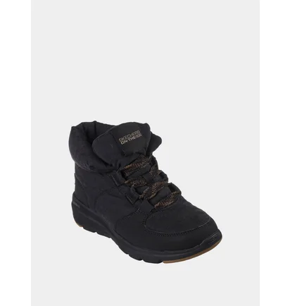 Ботинки женские Skechers On-The-Go Glacial Ultra - Trend Up Black 144194-BLK