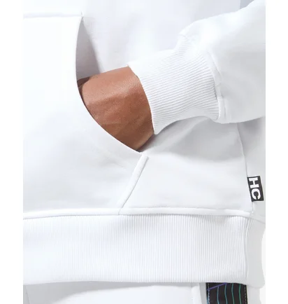 Худи мужское AUSTRALIAN Zoom Hoodie Fleece White HCUFE0060-002