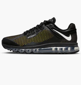 Кросівки чоловічі Nike Air Max 2013 X Stüssy Black Do2461-001