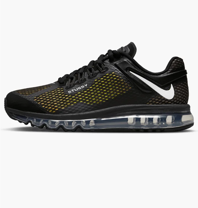 Кросівки чоловічі Nike Air Max 2013 X Stüssy Black Do2461-001