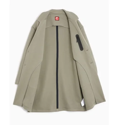 Пальто мужское Nike Sportswears Tech Fleece Reimagined Trench Grey FN0601-053