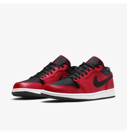 Кросівки чоловічі Air Jordan 1 Low Red 553558-605