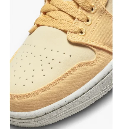 Кроссовки женские Air Jordan Air 1 Low Se Shoes Beige/Yellow DV0426-200