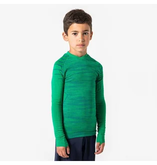 Лонгслів дитячий Kipsta ChildrenS T-Shirt Green 8651112