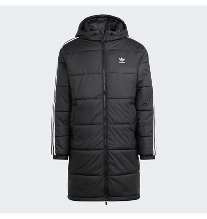 Парка мужская Adidas Adicolor Long Jacket Black HZ0684