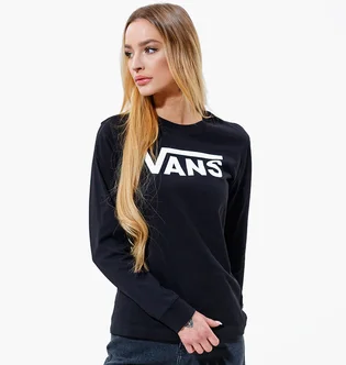 Футболка жіноча Vans T-Shirt Flying V Classic Ls Bf Black VN0A47WNBLK1