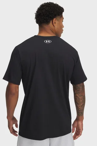 Футболка мужская Under Armour Camo Chest Stripe Ss Black 1376830-002