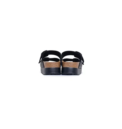 Тапочки женские BIRKENSTOCK Arizona Flex Platform Veg Black 1027395