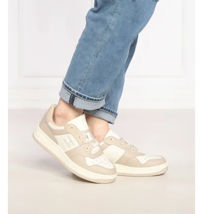 Кроссовки женские Tommy Jeans Retro Low Fancy Beige/White EN0EN02103