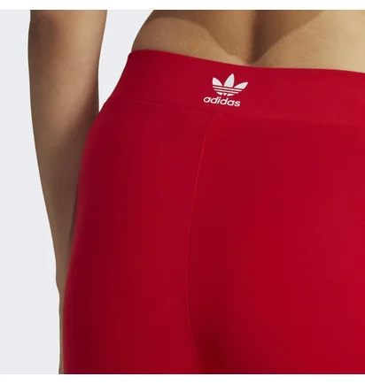 Леггинсы женские Adidas Adicolor Classics 3-Stripes Leggings Red Ib7382