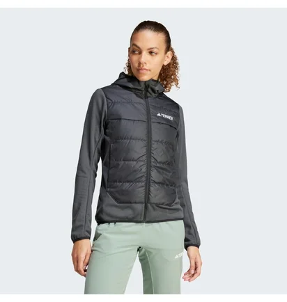 Куртка жіноча Adidas Terrex Multi Hybrid Insulated Hooded Jacket Black IR7882