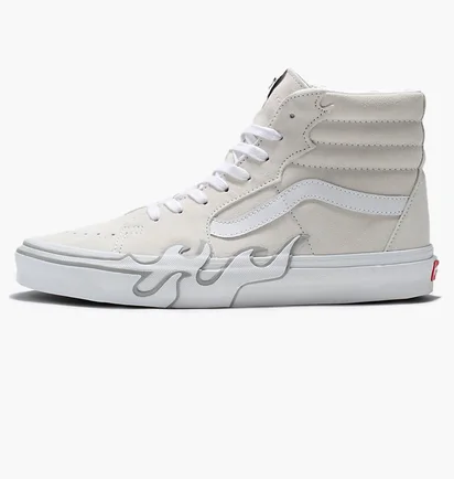 Кеды мужские Vans Suede Sk8-Hi Flame Shoe Beige VN0005UJWWW