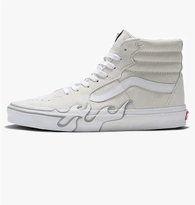 Кеды мужские Vans Suede Sk8-Hi Flame Shoe Beige VN0005UJWWW