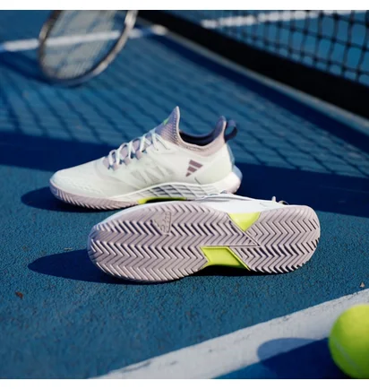 Кроссовки женские Adidas Adizero Ubersonic 4.1 Tennis Shoes Green IF0411