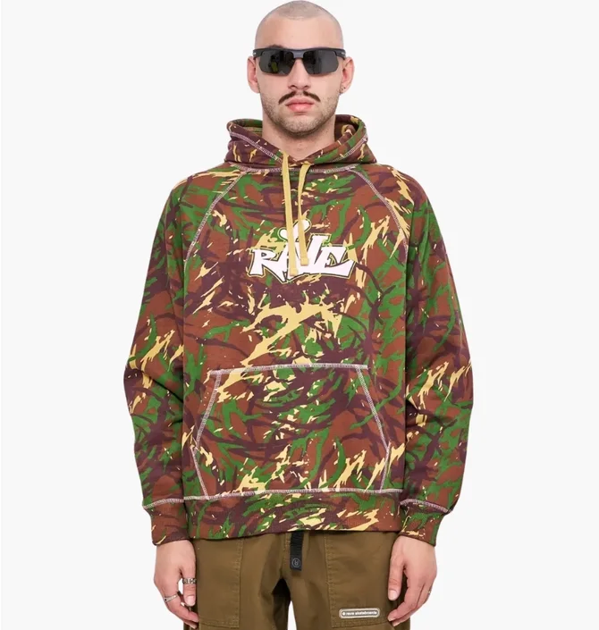 Худи унисекс Rave Skateboards Dekciw Camo PN21564