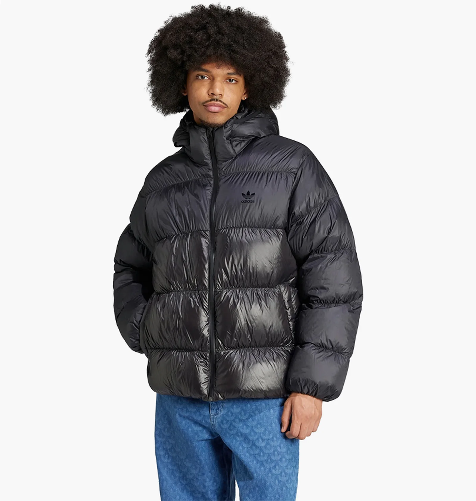 ᐉ Пуховик мужской Adidas Adicolor Down Regen Jacket Black IW3454