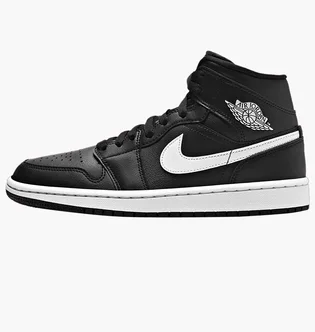 Кроссовки женские Air Jordan 1 Mid Black BQ6472-011