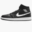 Кроссовки женские Air Jordan 1 Mid Black BQ6472-011