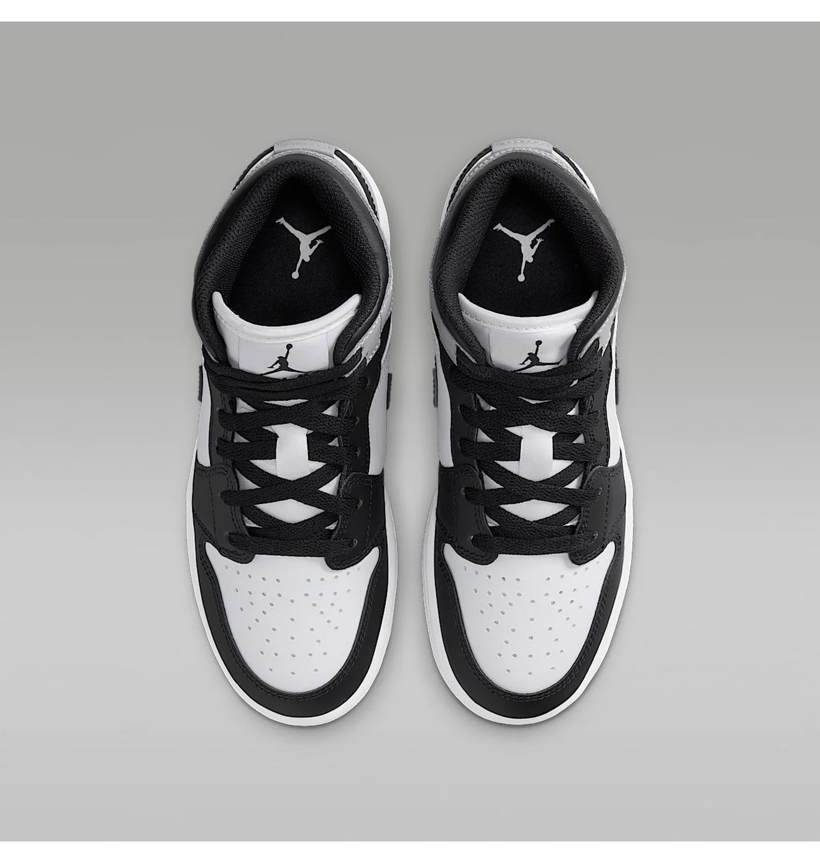 ᐉ Кросівки дитячі Air Jordan 1 Mid Bg Black/White DQ8423-101