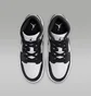 Кроссовки детские Air Jordan 1 Mid Bg Black/White DQ8423-101