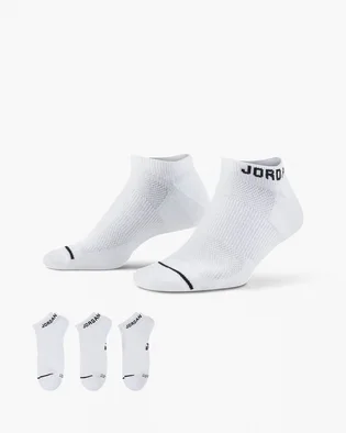 Носки мужские Jordan Jumpman No-Show (3 пары) White Sx5546-100