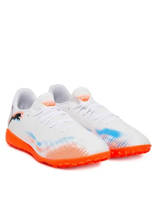 Сороконожки унисекс Puma Future 8 Play Tt White 108605-01