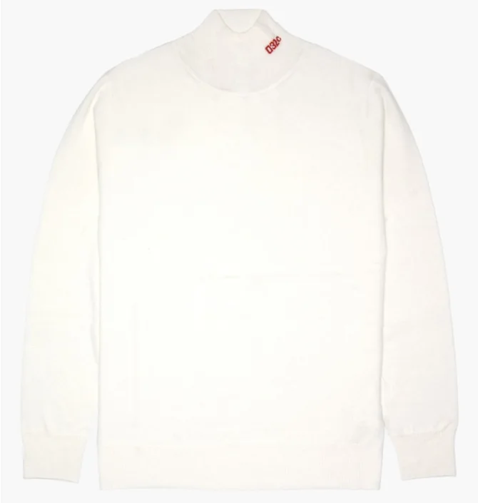 Кофта унісекс 032C Logo Turtleneck White FW21-K-1051