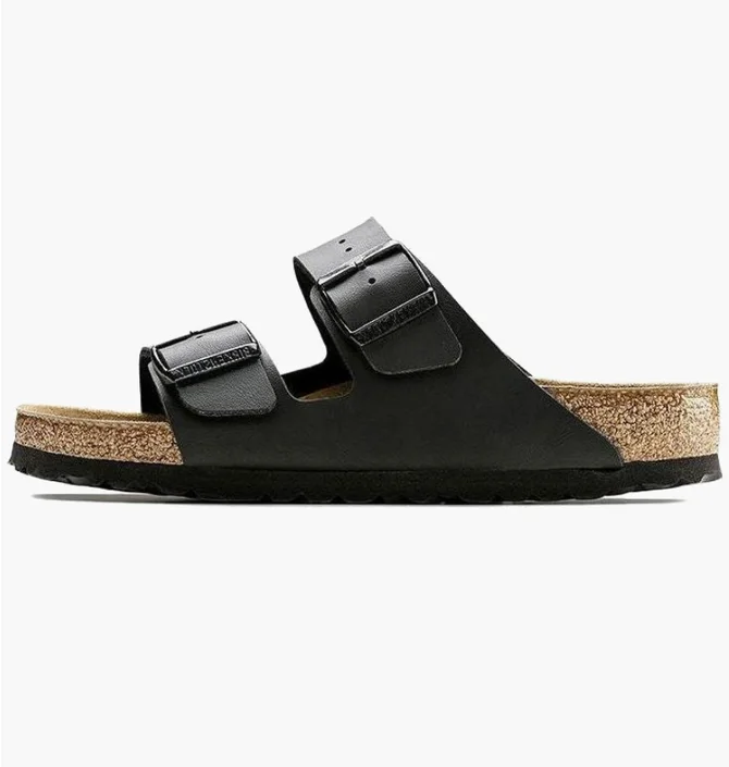Сандали унисекс BIRKENSTOCK Arizona Soft Footbed Birko-Flor Black 0551251