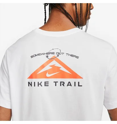 Футболка мужская Nike Trail Dri-Fit T-Shirt White FD0120-100