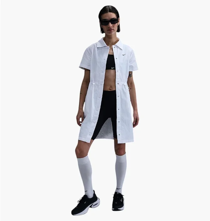 Платье женское Nike Sportswear Everything Wovens White HJ1144-100