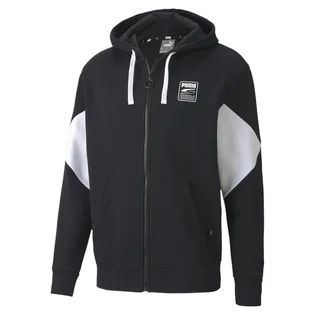 Толстовка чоловіча Puma Rebel Fz Hoody Fleece Black 583496-01