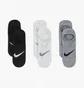 Шкарпетки жіночі Nike Everyday Plus Ltwt Footie Multi (3 пари) Sx5277-927