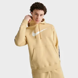 Худи мужское Nike Sportswear Repeat Fleece Pullover Hoodie Yellow Dx2028-252