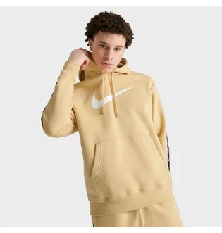 Худи мужское Nike Sportswear Repeat Fleece Pullover Hoodie Yellow Dx2028-252
