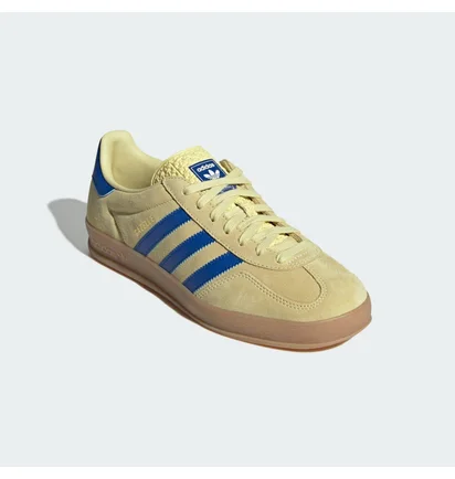Кроссовки унисекс Adidas Gazelle Indoor Yellow JH5406