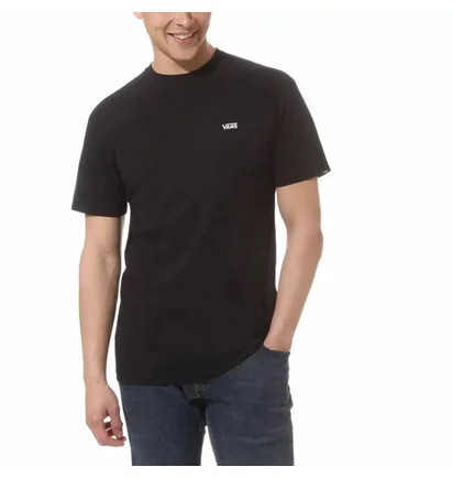 Футболка мужская Vans Left Chest Logo Tee Black VN0A3CZEY28
