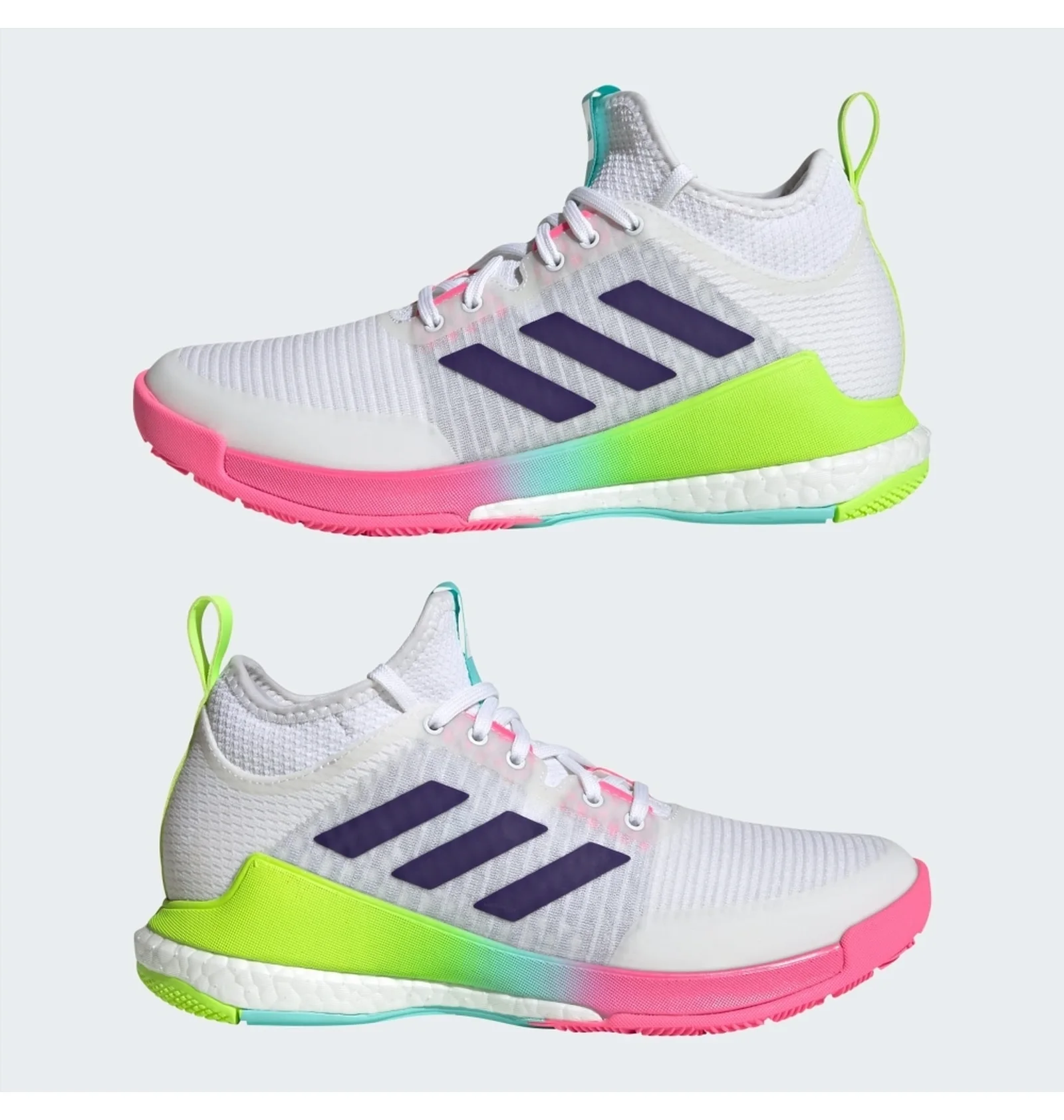 ᐉ Кроссовки женские Adidas Crazyflight Mid Shoes Grey HP3337