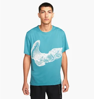 Футболка мужская Nike Dri-Fit Uv Run Division Miler Light Blue Dv9263-379