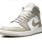 Кроссовки мужские Air Jordan 1 Mid White/Brown 554724-082
