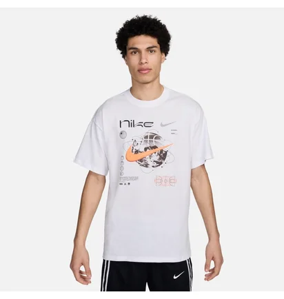 Футболка мужская Nike Max90 Basketball T-Shirt White FV8418-100