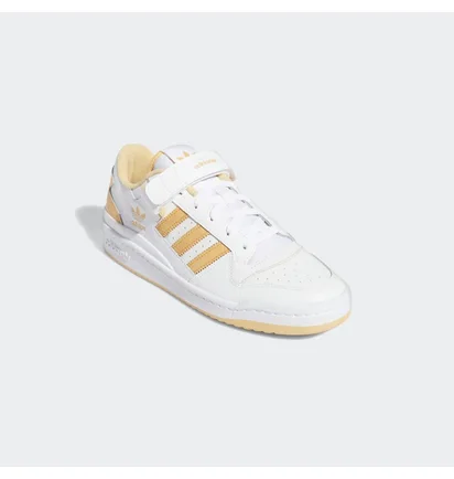 Кроссовки мужские Adidas Forum Low Shoes White/Yellow Gy5833