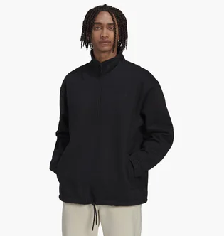 Кофта мужская Adidas Adicolor Contempo Half-Zip Crew Sweatshirt Black Hk0311